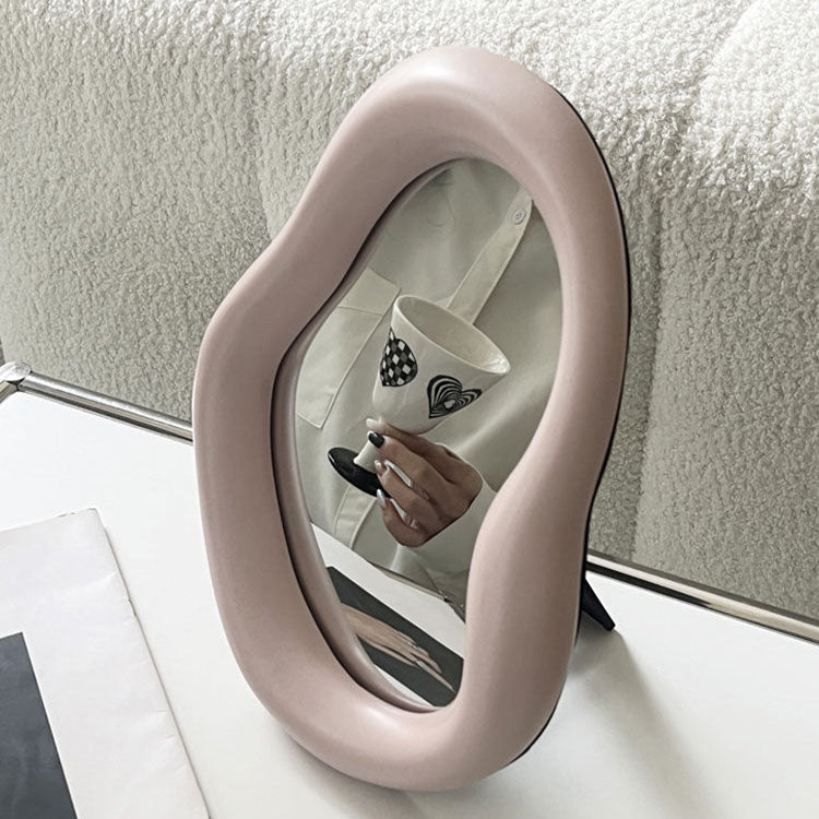 Unique Irregular Shaped Vanity Mirror-2