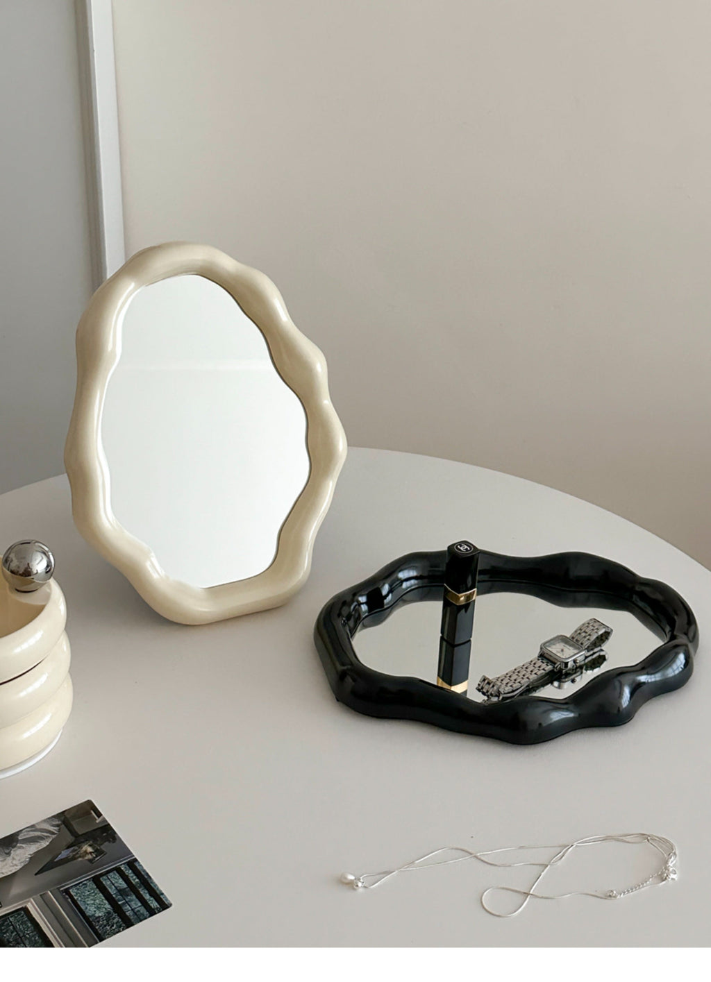 Cloud Shaped Makeup Mirror-0