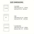 White Microfiber 3-Piece 150GSM Bedspread Set - Queen Size-4