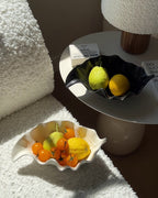 Ripple Leaf Ceramic Tray-2