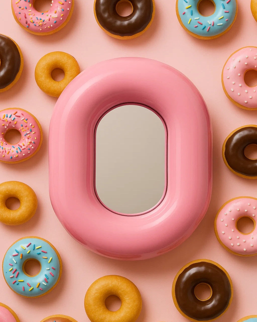 Donut Makeup Mirror-0