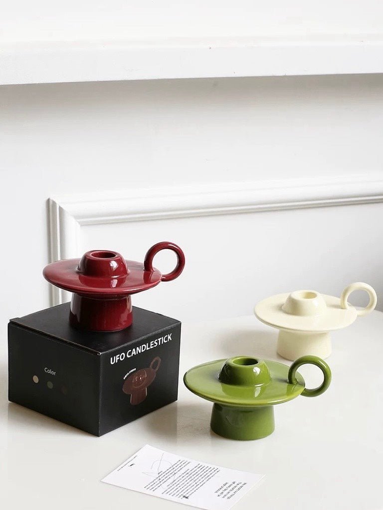 Bougeoir en céramique