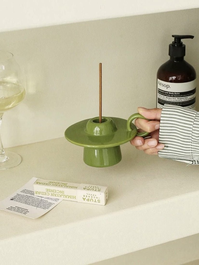 Bougeoir en céramique