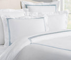 Lines - Linen Cotton Embroidered Edge Duvet Cover Sets-10