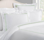 Lines - Linen Cotton Embroidered Edge Duvet Cover Sets-6