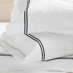 Tracks - Cotton Sateen Embroidered Edge Duvet Cover Sets-9