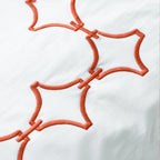 Links - Cotton Sateen Embroidered Edge Duvet Cover Sets-1