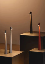 Nordic Portable Table Beside Lamp, Modern Dimmable LED Nursery Light-1