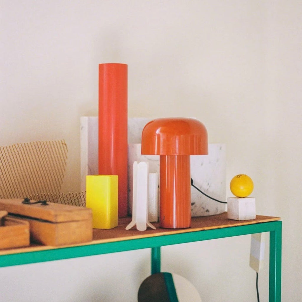 Mushroom Beside Lamp - Bellhop Portable LED Table Lamp-2