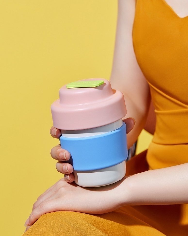 Thermos Rose & Bleu