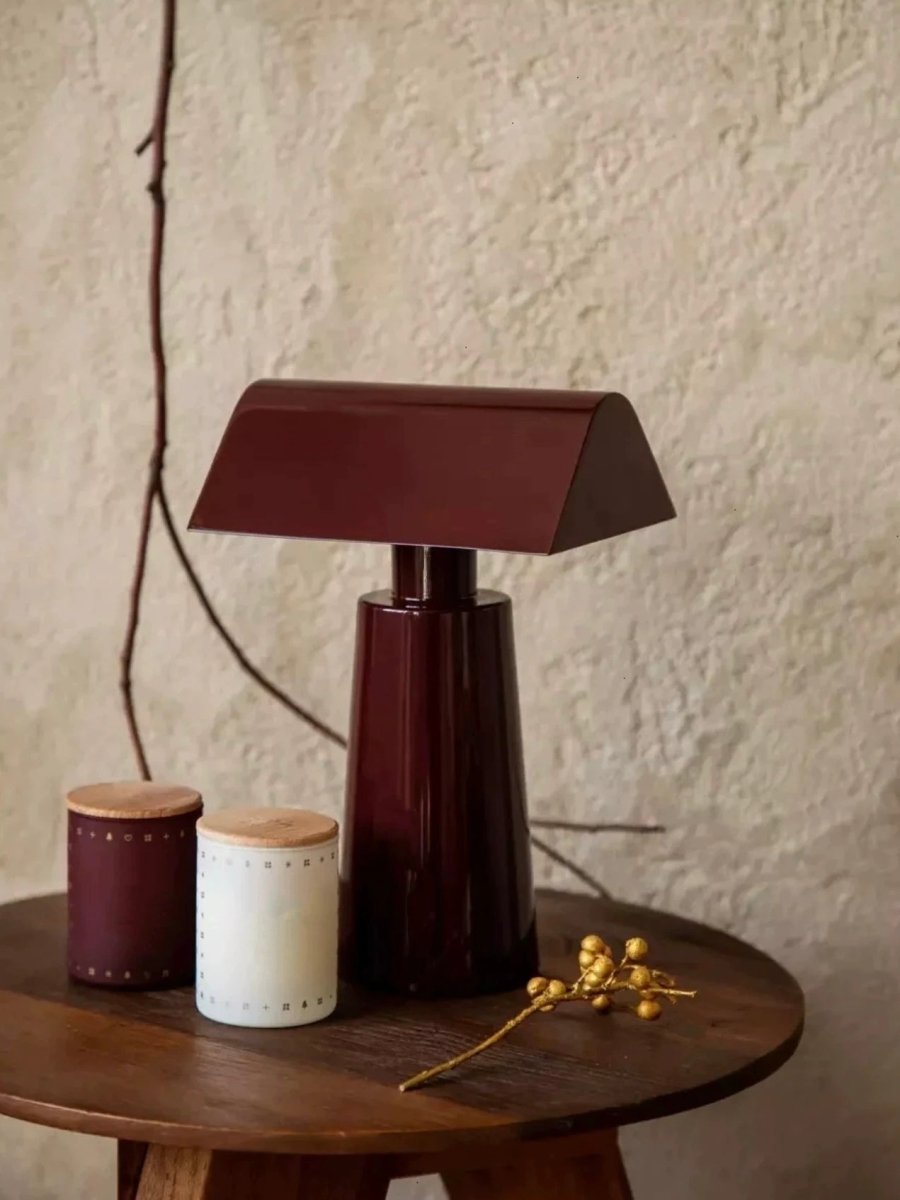 Retro Nordic Portable Cordless Rechargeable Table Lamp, Caret MF1-5